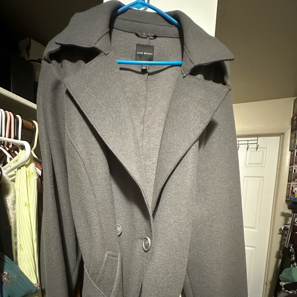 Lane Bryant size 26/28 long coat